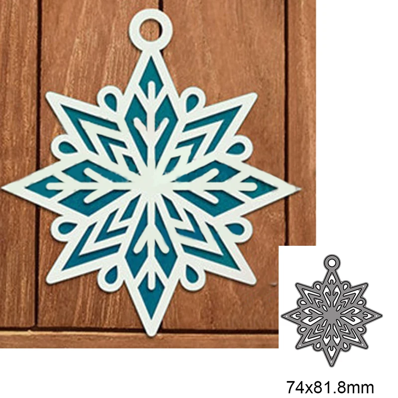 

Snowflake Hook Christmas Metal Cutting Dies For DIY Scrapbook Cutting Die Paper Cards Embossed Decorative Craft Die Cut New