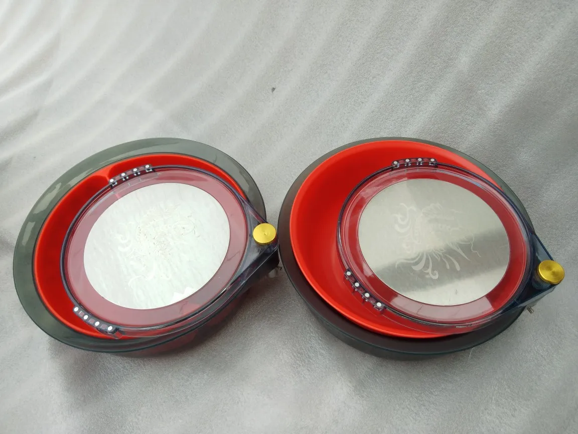 

Bait Basin Top Grade Combination Fish Food Basin er liao pen Three-piece Set Combination Full Magnetic Bait Pulling Disc Fishing