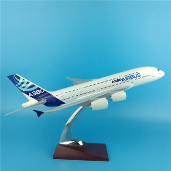 

36cm Airbus A380 Prototype Resin Airplane Model Prototype Airlines Airways A380 Aircraft Scale Decorative Models Children Toys