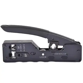 

Network Crystal Crimping Pliers Multifunctional Heavy Steel Crimping Tools With Sturdy Head Assembly Cable Tester Repair Tool #B