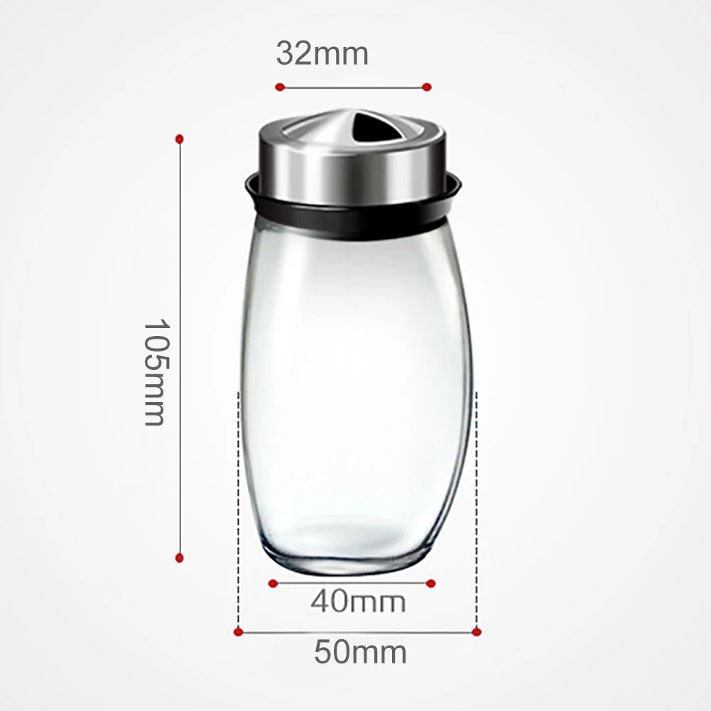 6 шт. кухонные вращающиеся стеклянные бутылки для специй стойка хранения соли