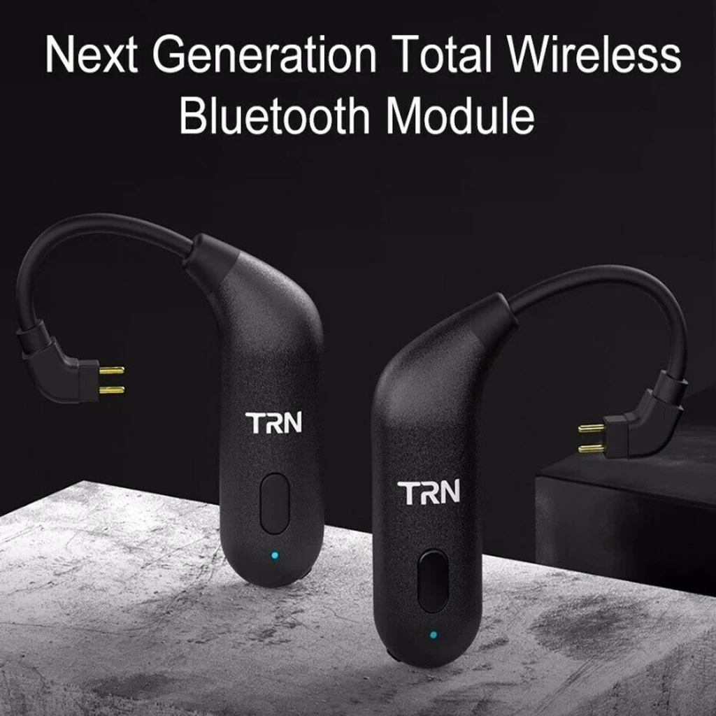  Bluetooth V5.0 Ear Hook Built-in Microphone Support Earphone Adapter with Mic MMCX Cable DSP Noise-isolating Earbuds Connector