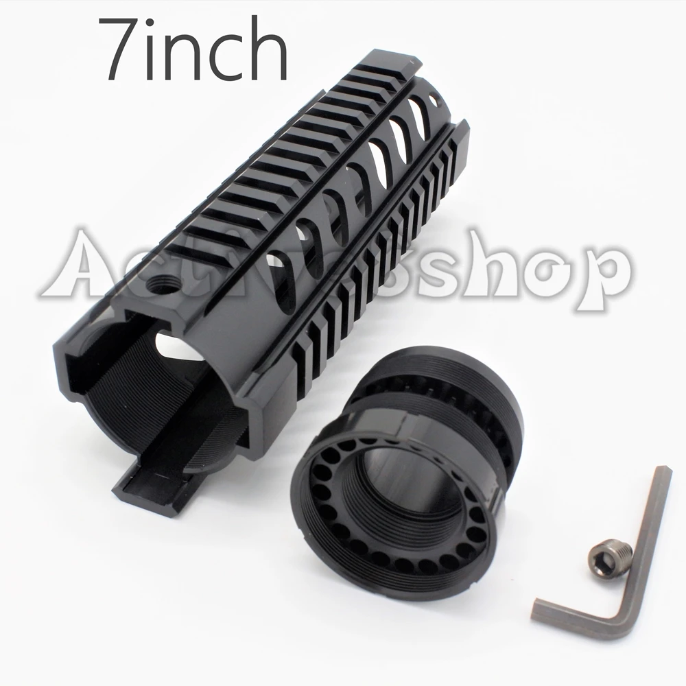Тактический " 7" 1" 12" 12," 15" свободный поплавок Quad Rail Handguad M4 AR15 M16 рейка Пикатинни Тип поручень черный
