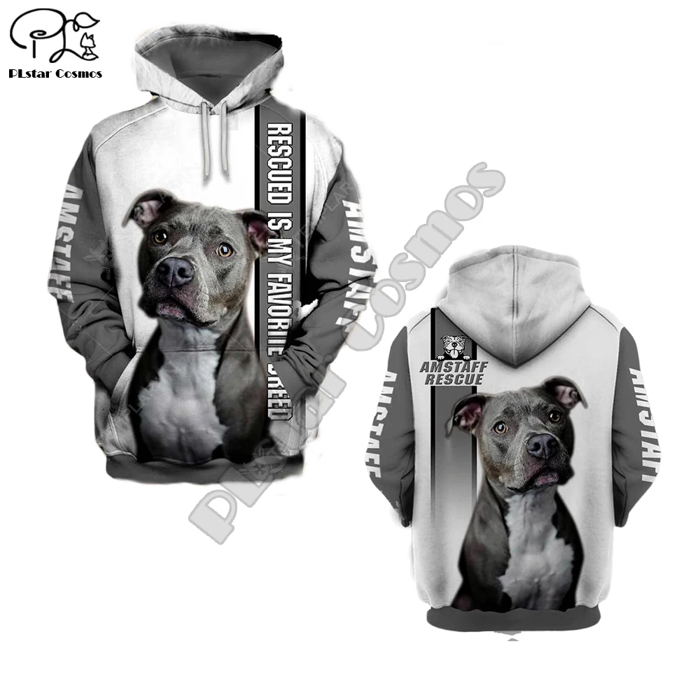  unisex Mens Rescued Dogs 3d print hoodies zipper autumn long sleeve Sweatshirts women pullover trac