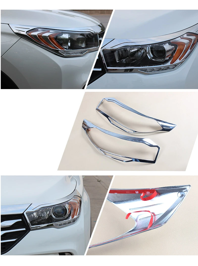 Lsrtw2017 для Trumpchi Gs4 автомобиля фара Накладка аксессуары для интерьера Молдинги
