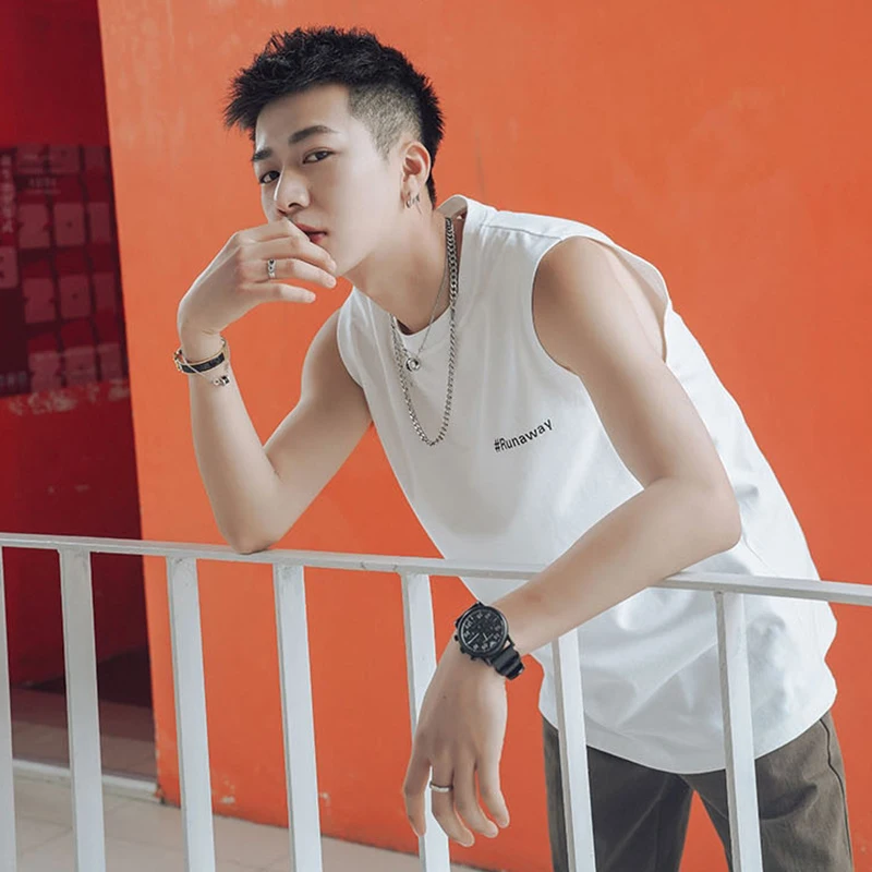 Chest Binder Inside Les Lesbian Casual Non See-throngh Cotten Vest Chest Breast Binder Trans Undershirt Long Loose Tops breast binder