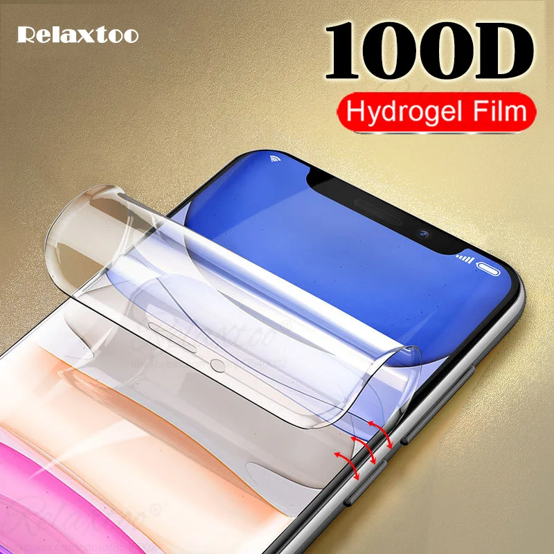 

3Pcs 100D Soft Hydrogel Film For iPhone X XR XS 11 Pro Max Full Cover Screen Protector For iphone 6 6s 7 8 plus x s (Not Glass)