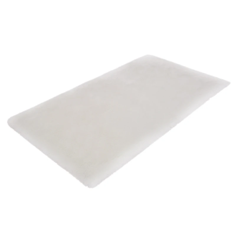 

Plush Floor Carpet Living Room Shaggy Carpet Home Warm Fluffy Mats Kids Room Washable Area Rug Living Room Mats Silky Rugs 60x12