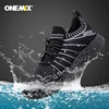 ONEMIX 2022 NEW design Waterproof Breathable Training Sneakers Running Shoes Male Outdoor Anti-Slip Trekking Sports Shoes ► Photo 2/6