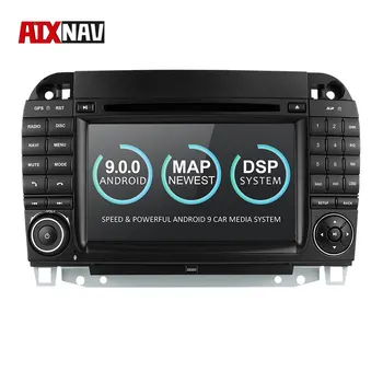 

Android 9.0 4 Core DSP Radio 2 Din Rear View Camera Monitor Tourist Navigator For Mercedes Benz S320 Car GPS Navigation System