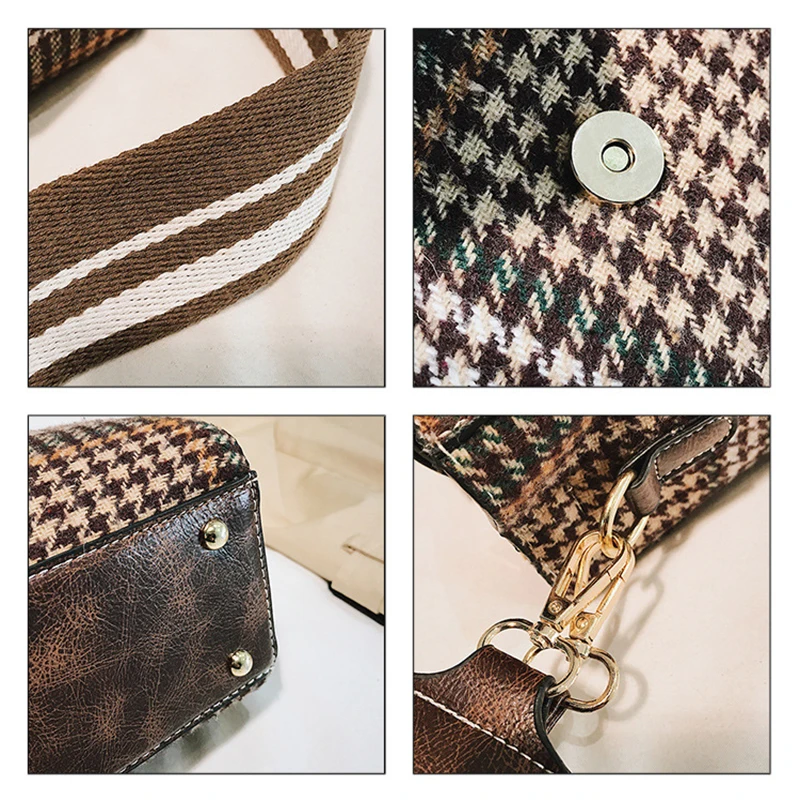 Kopen Merk Crossbody Tassen Voor Vrouwen 2018 Winter Luxe Handtassen Designer Kleine Vrouwen Messenger Bags Wol Bolsa Feminina Sac A Main