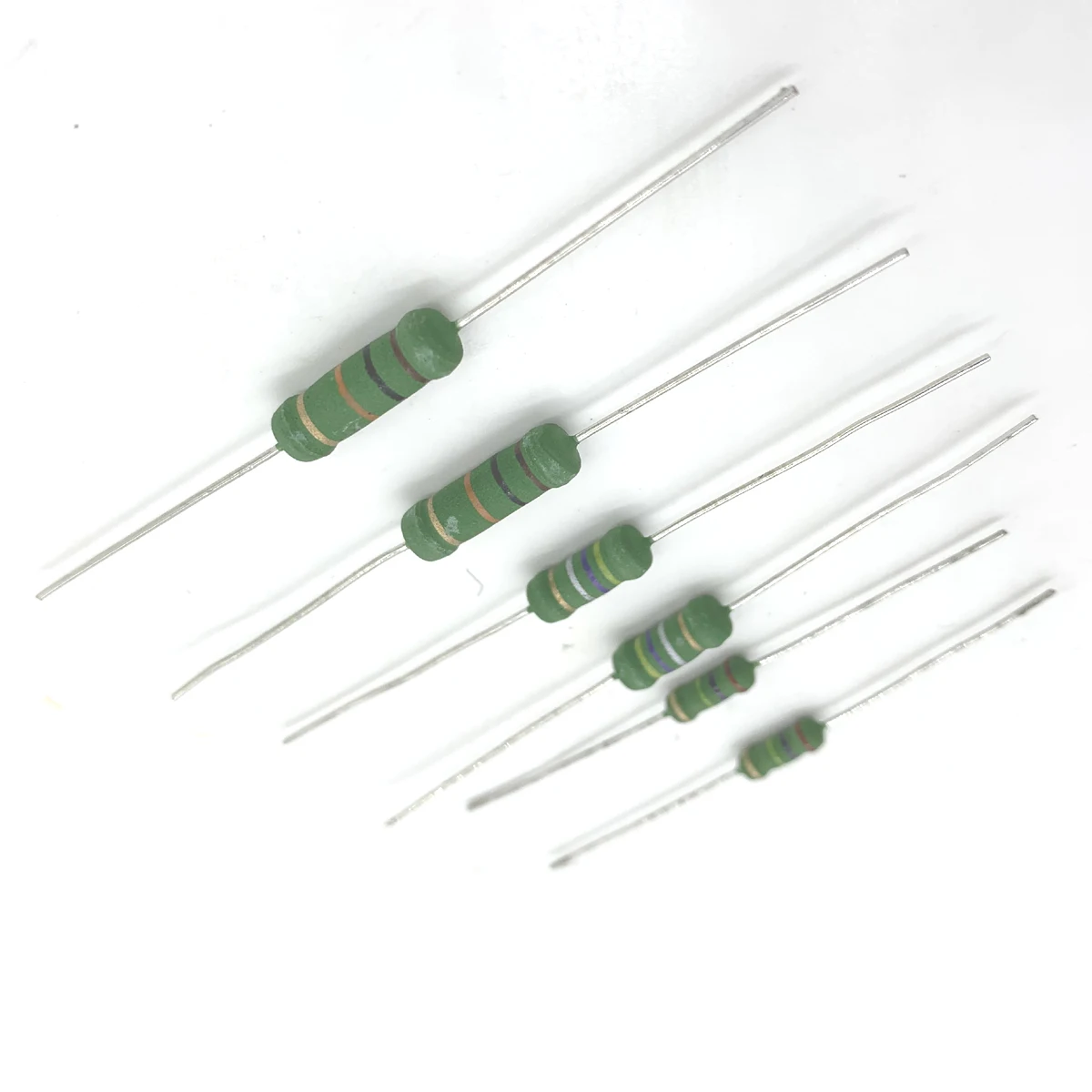 

100Pcs 10R 12R 15R 10ohm 12ohm 15ohm 10 12 15 R ohm 1W 1WS 3x9mm Small Metal oxide Film Resistor Color ring Resistance