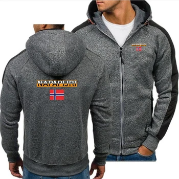 

NAPAPIJRI 2020 Men's Hoodies Sweatshirts Zipper Hoodie Men Sweatshirt Solid Color Print Man Hooy Sweatshirts For Male sudaderas