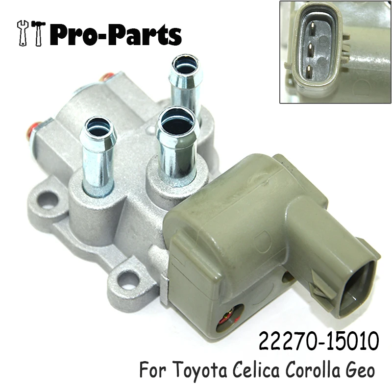 New 22270-15010 Idle Air Control Valve For Asuna Geo Prizm Toyota Celica Corolla 22270-74090 22270-74130 22270-16060
