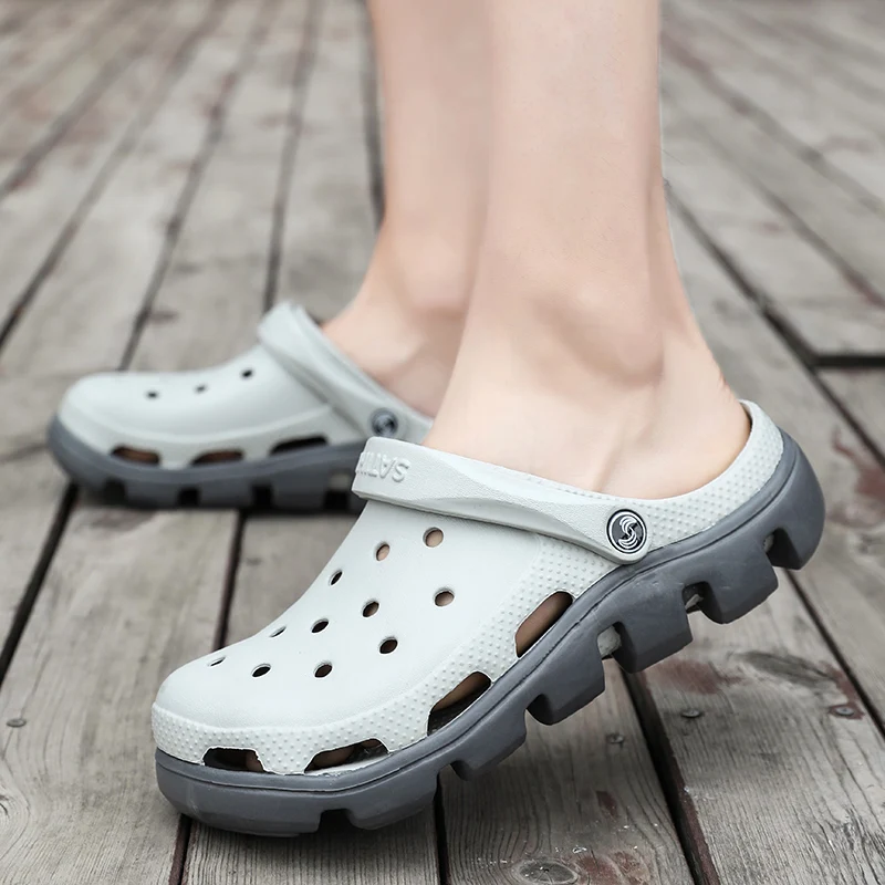 mens crock shoes