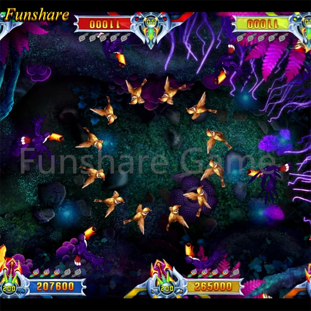 Amusement Park Arcade Gaming Machine Fish Table Skill Game Phoenix Legend 5