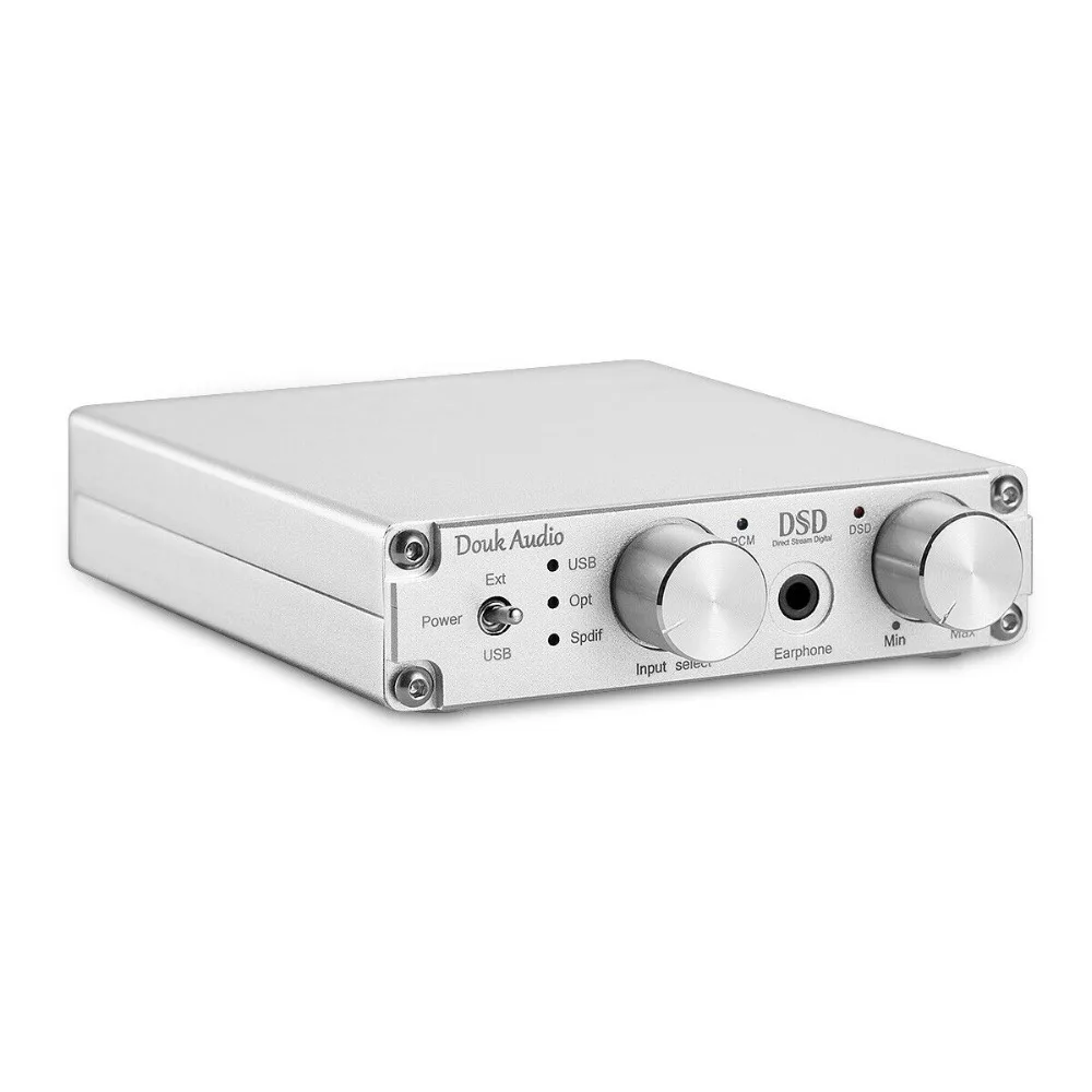 Douk аудио XMOS USB декодер DSD256 hifi-усилитель для наушников ЦАП PCM384K/32Bit