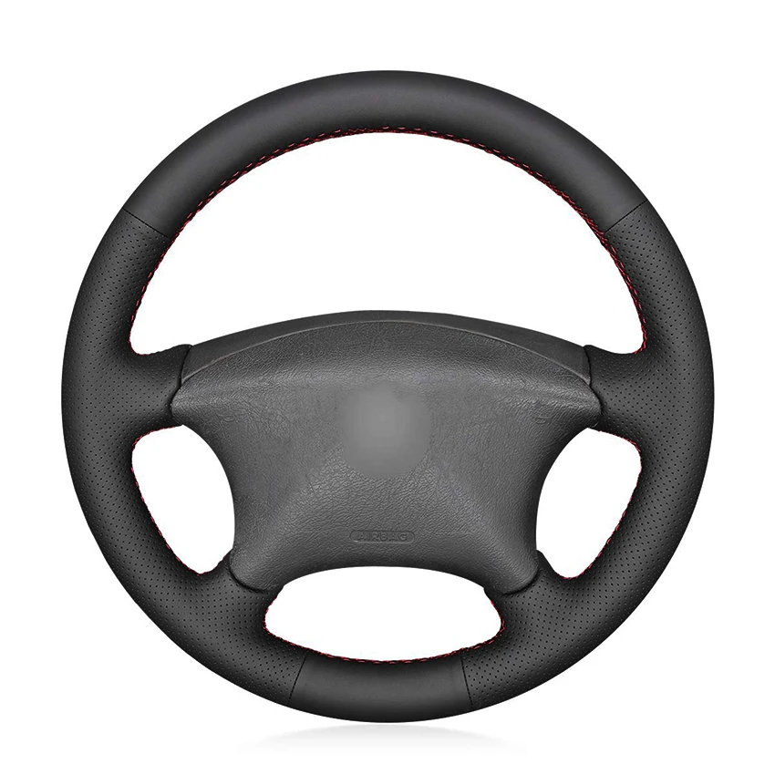 Прошитый вручную черный чехол из натуральной кожи для Citroen Xsara Picasso 2003-2010 Peugeot Partner