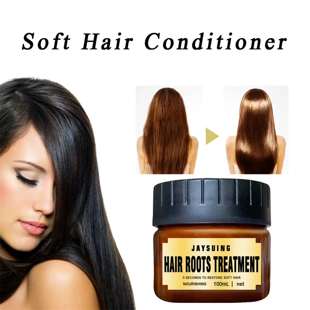 100 мл маска для волос женские длинные волосы глубокий увлажняющий Восстанавливающий мягкий и удобный питающий масло для волос для сухих волос# q