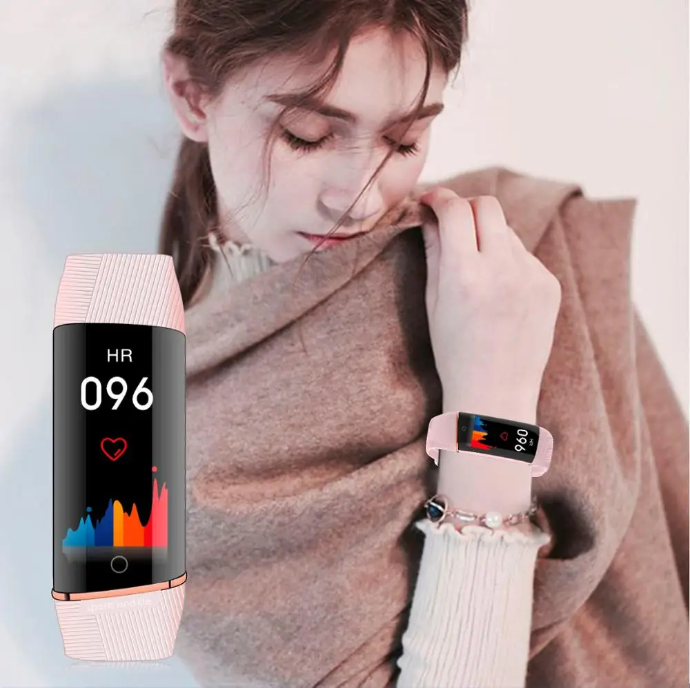 

EHUNT E98 Smart Watch Men Heart Rate Monitoring Support SMS Call Reminder Waterproof Activity Tracker Smart Band Women