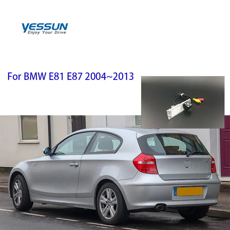 

Yessun License plate camera For BMW E81 E87 2004~2013 Car Rear View camera Parking Assistance