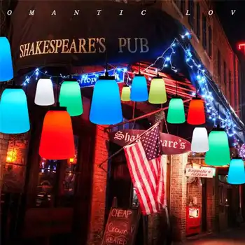 

AC220V 5W Warm White Colorful LED Ceiling Light Waterproof Landscape Lamp for Outdoor Commercial Street Plaza Decor Lantern