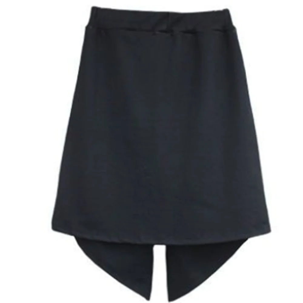 Description Picture 3 of itemFake Two Pieces Trousers Of Irregular Culottes Harem Cropped Pants Men  Hip-Hop Shorts Male Hair Stylist Personality 26-42