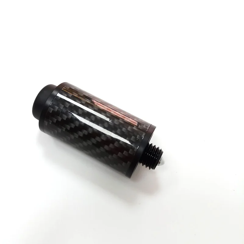 2inch for mezz Xmlivet билльярдный пул кий для наращивания может служить удлинением для Дважды 2/3/4 дюйма дополнительно Черный углерода удлинитель кия для Mezz кий - Цвет: 2inch for mezz