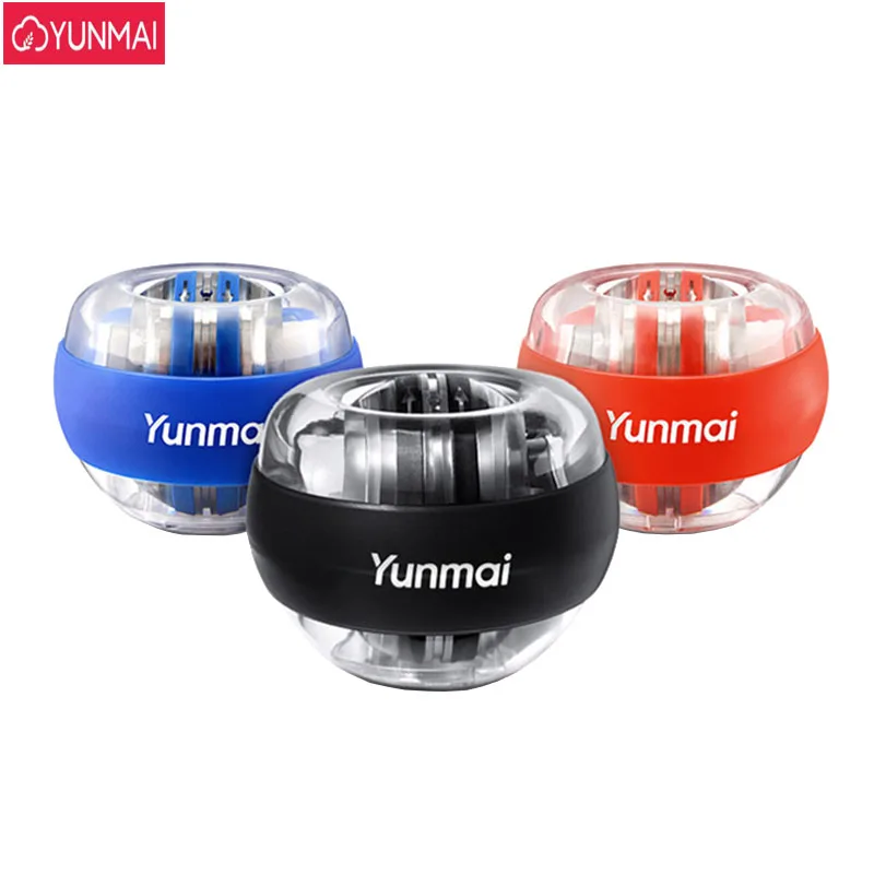 Anti-stress Wrist Trainer Led Gyroball Essential Spinner Gyroscopic Forearm  Exerciser Gyro Ball