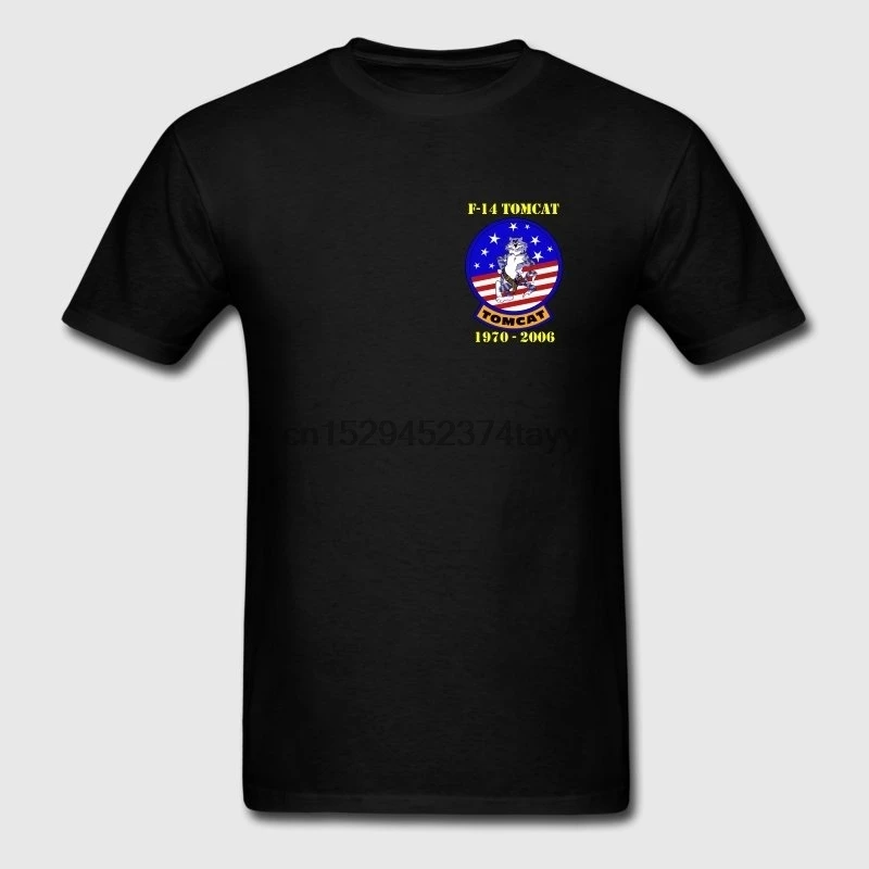 Модная мужская футболка F-14 Tomcat Tribute Desig |