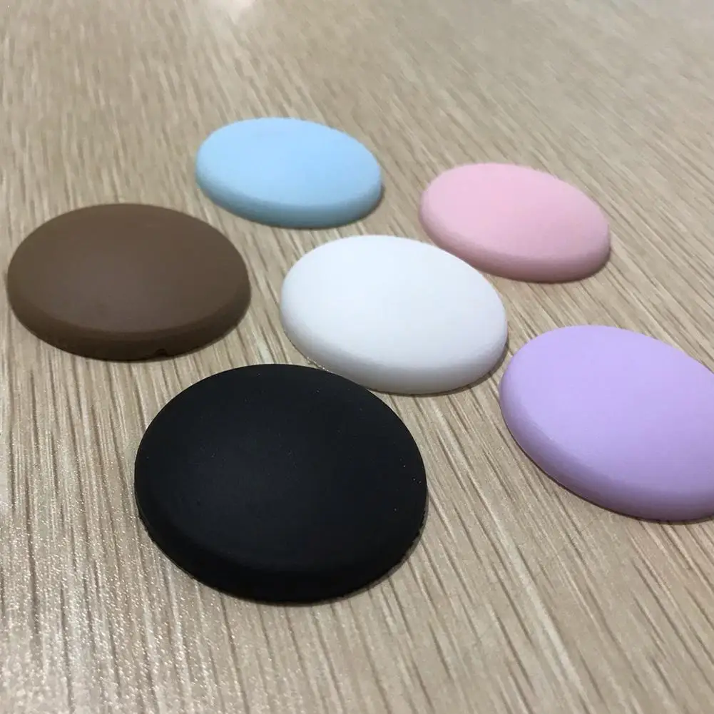 

Creative Wall Protector Door Handle Bumper Guard Stopper Door Round Rubber Sticker Adhesive Pad Crash Door Anti-slip Self S P2G5
