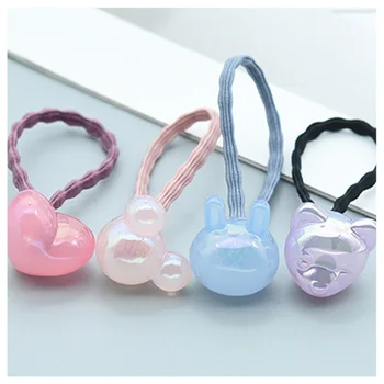 

Cute Children Hair Ropes Girls Hair Accessories Candy Elastic Hair bands Woman Cute Cartoon Round Ponytail Holders Hair Ropes