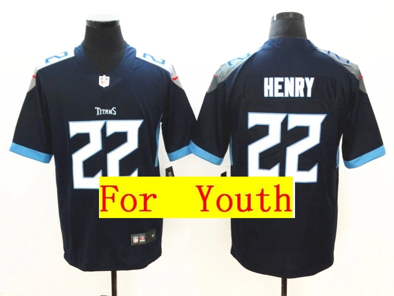 Youth Tennessee Marcus Mariota Kevin Byard Derrick Henry Adoree' Jackson Vapor Untouchable Limited Jersey Shirts - Цвет: 10