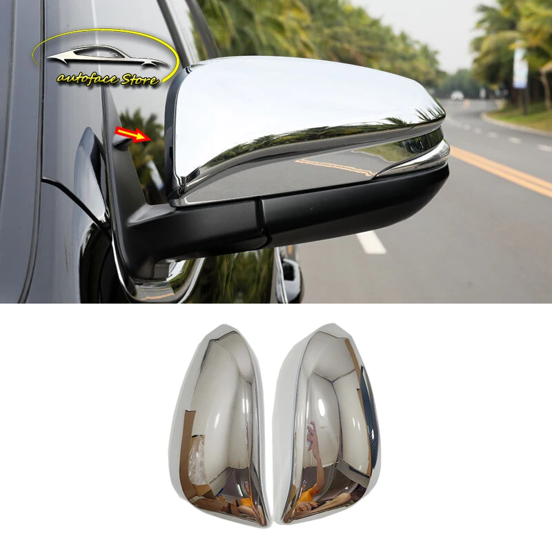 Abs Chrome Car Accessories For Toyota Highlander Kluger 2014 To 2018