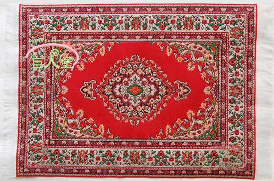 1:12 Кукольный домик DIY аксессуары для дома турецкий ковер 17*10 см искушение