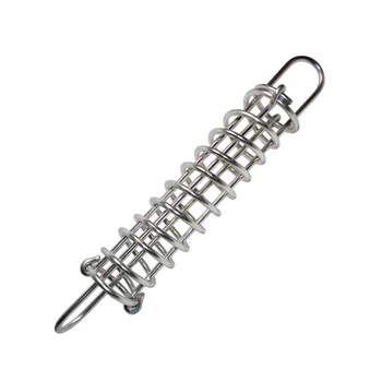 

113mm Boat Anchor Dock Line Mooring Spring Rustproof Stainless Steel Heavy Duty Mooring Sping For Yacht Speedboat Marine