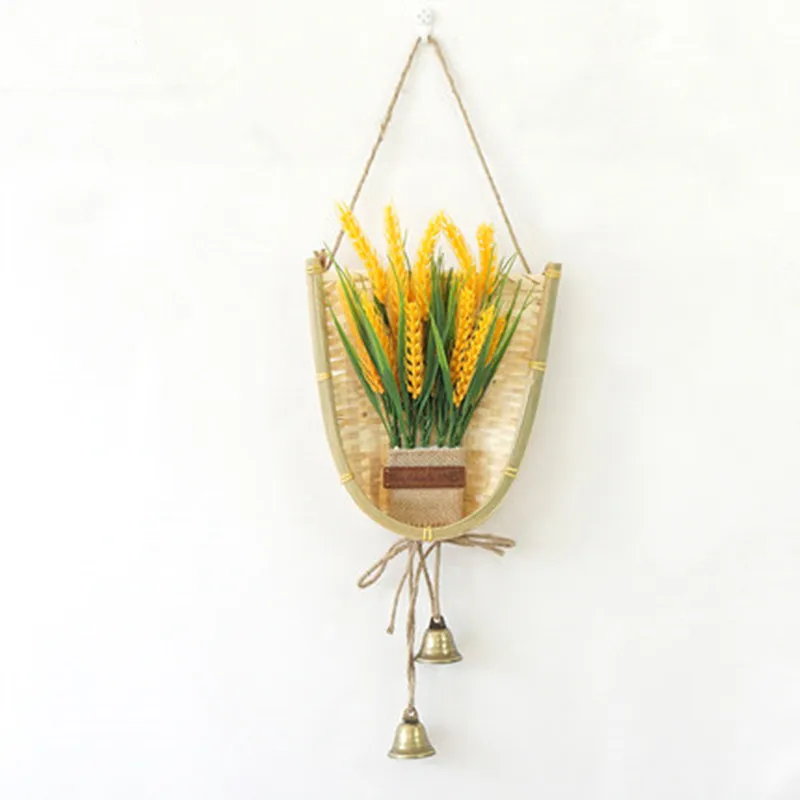 Chinese Creative Characteristics Bamboo Plant Pendants Hanging Home Shop Wall Decorations Corridor Classroom Ornaments M3177