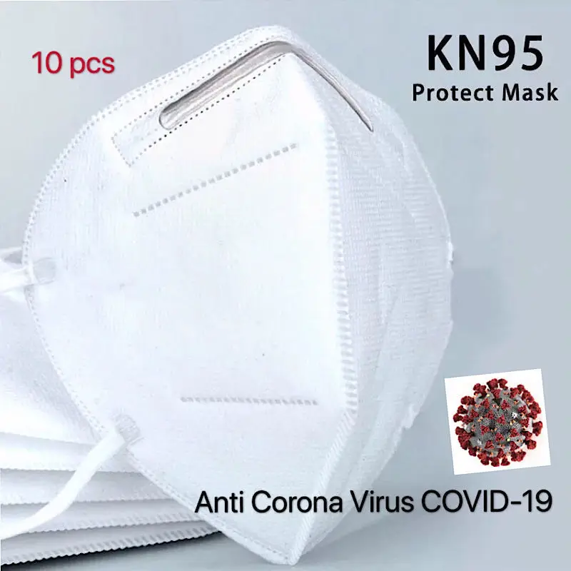 

10ps high quality KN95 N95 prevent Anti Corona Virus COVID-19 dust formaldehyde bad smell Bacteria proof face mouth mask healthy