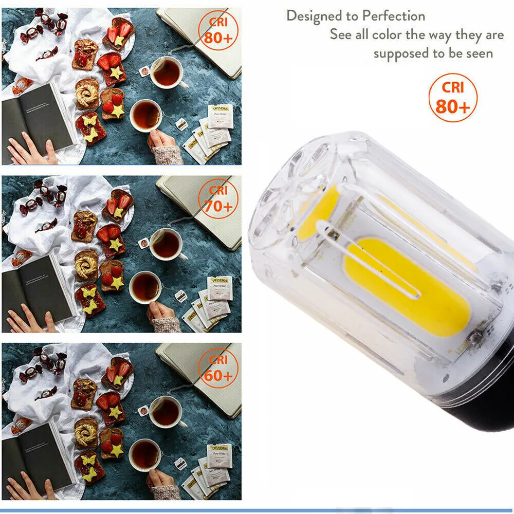 10pcs/lots LED Corn Bulb E27 E12 E26 E14 B22 12W 16W COB White Light Replace 60W 80W Incandescent Lamp 110V 220V 85-265V