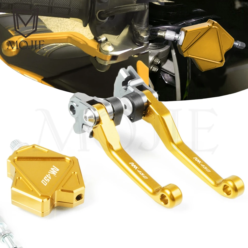Для SUZUKI RMZ450 RMZ 450 2005-2018 мотокросса CNC Pivot тормоза трюк рычаг сцепления легко тянуть