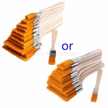 Высокое качество, 12 шт., деревянная кисть для рисования маслом, набор инструментов для художника, набор акриловых инструментов для рисования