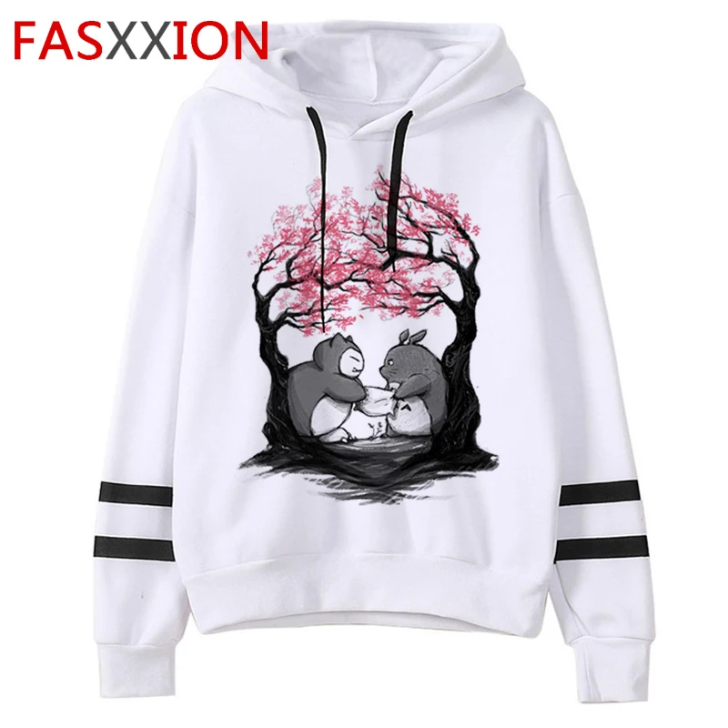 Totoro Studio Ghibli Kawaii Harajuku толстовки женские Хаяо Миядзаки Забавный мультфильм Ullzang толстовки графические худи в стиле аниме женские - Цвет: 2883