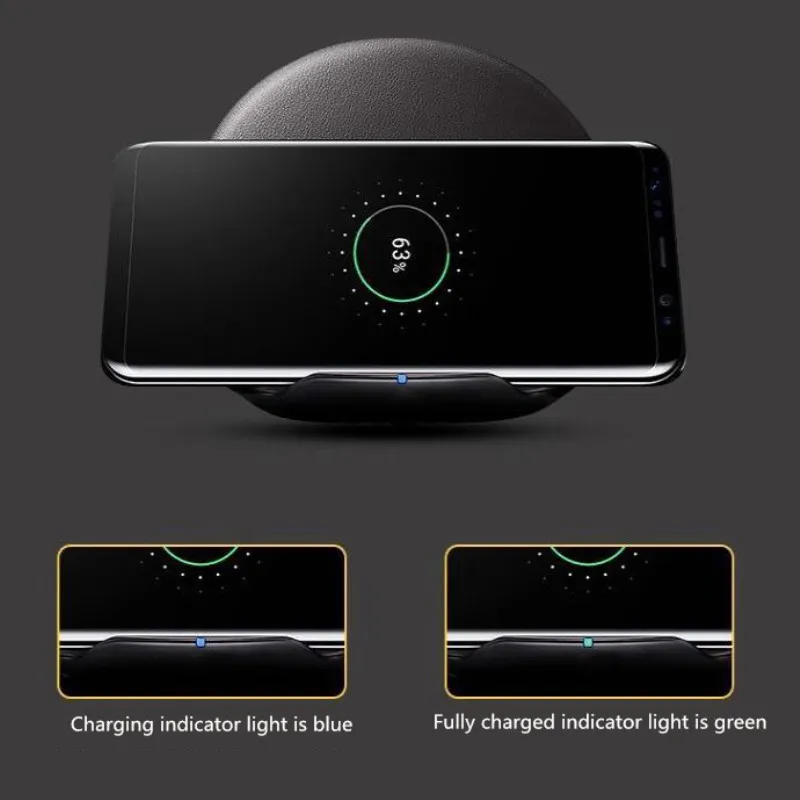 Оригинальное Беспроводное зарядное устройство Samsung Qi и адаптер быстрой зарядки