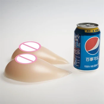 

500g/pair Silicone Fake Boobs Crossdresser Mastectomy Breast Forms Lifelike Asymmetrical Silicone Boobs Artificial Breast A Cup