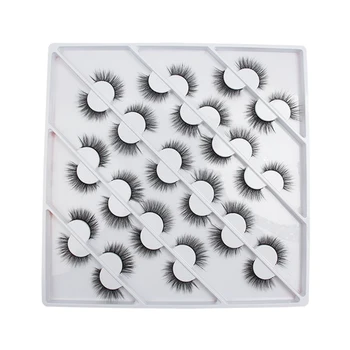 

18 pairs 3D Mink Lashes Natural False Eyelashes Dramatic Volume Fake Lashes Makeup Eyelash Extension Silk Eyelashes