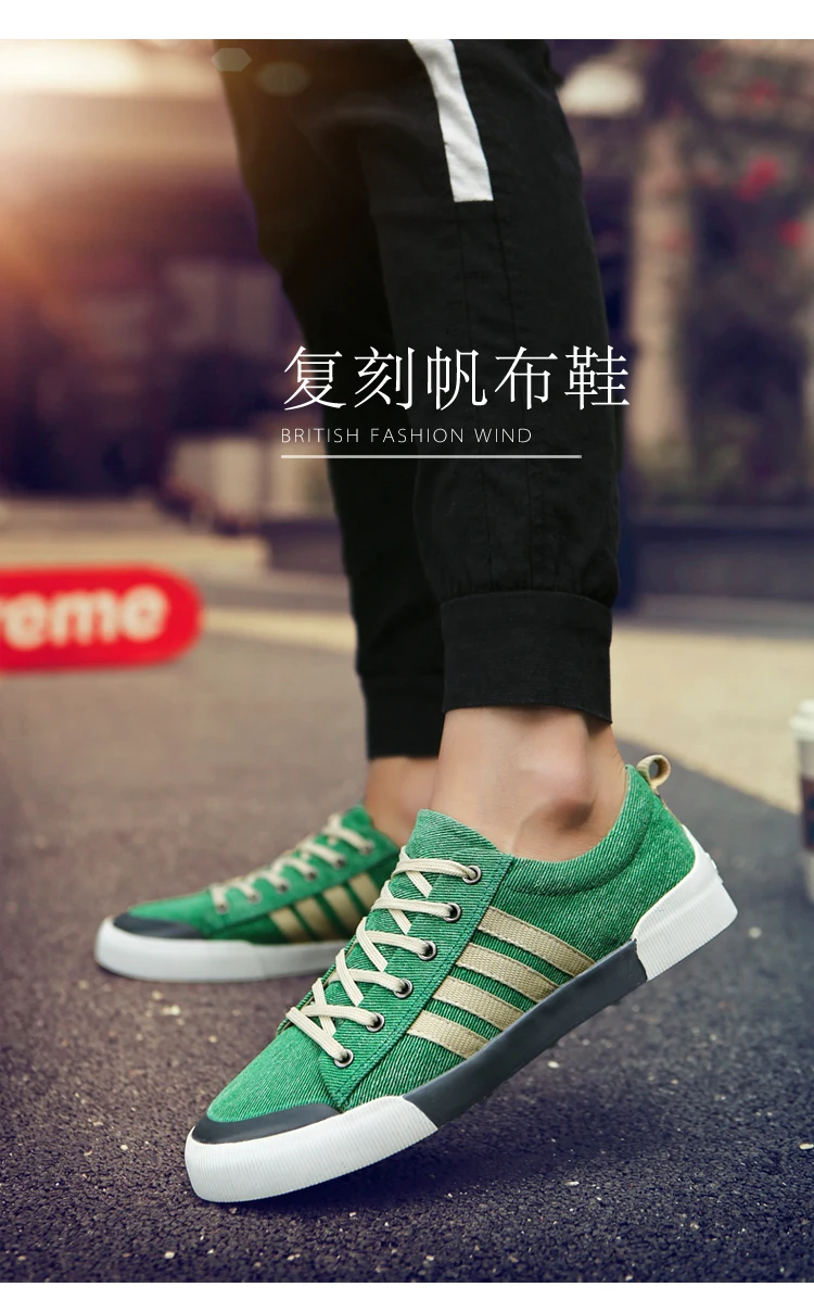 SHANTA Men Canvas Shoes 2020 Fashion Solid Color Men Vulcanized Shoes Lace-up White Casual Shoes Men Sneakers Tenis Masculino 28 Hbdb849fcdd2f4ca791a534e29c8e61aad