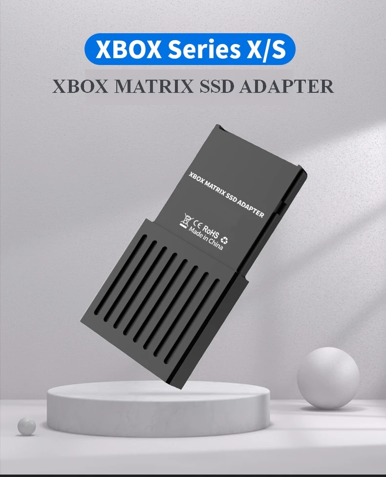Xbox Expansion Card Adapter, Xbox Matrix Ssd Adapter, Ssd To Xbox X S