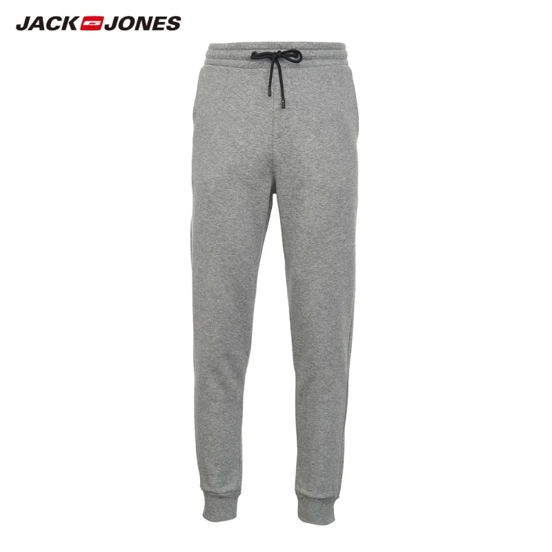 Мужские флисовые штаны JackJones Стрейчевые джоггеры облегающие спортивные мужские