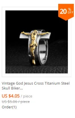 Retro Mens Rings 316L Stainless Steel For Male Boyfriend Biker Jewelry Golden Blue CZ Crystal Stones Skull Eagle Ring 2021 New