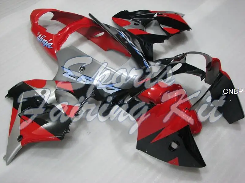 Fairing for Zx9r 2000 - 2001 Red Black Silver Plastic Fairings Zx-9r Bodywork Zx 9r | Автомобили и мотоциклы